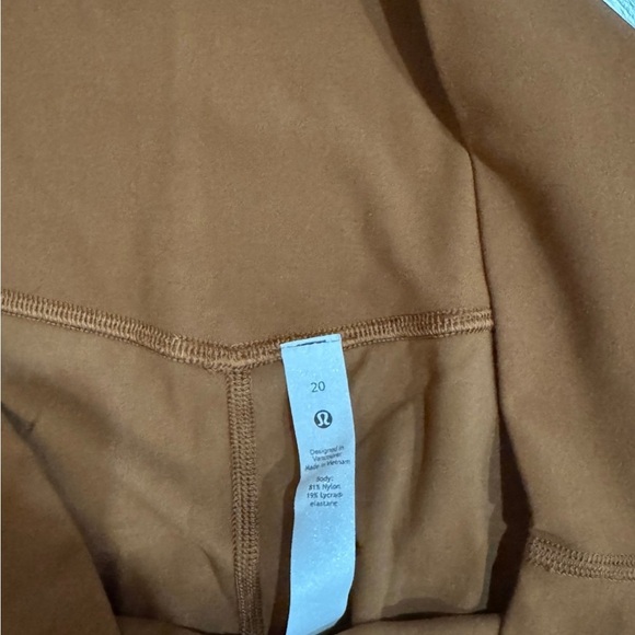 Light Brown Lululemon Align Leggings - Picture 3 of 4